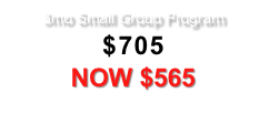 3mo Small Group Program
$705
NOW $565
Call or email to START